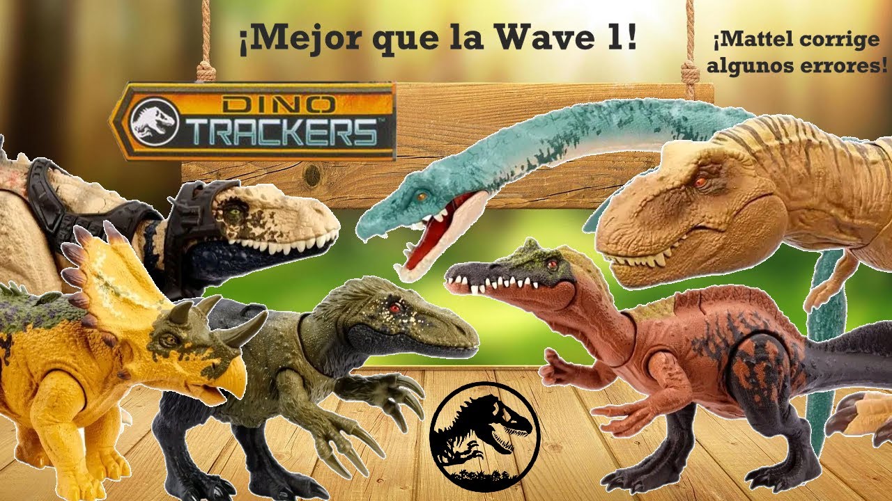 Nuevos Dinosaurios Dino Tracker de Jurassic World Mattel Las Mejores