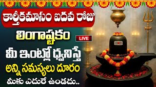 Live: కార్తీకమాస ఐదవరోజు లింగాష్టకం వింటే సకల పాపాలు తొలగిపోతాయి | Lingastakam | @MK tv