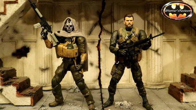 SDCC EXCLUSIVE! Call of Duty MWII Simon GHOST 6 Jazwares Action Figure  Review! 