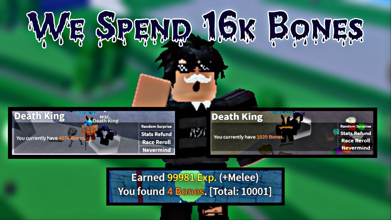 Spending 16k Bones | Blox Fruits 