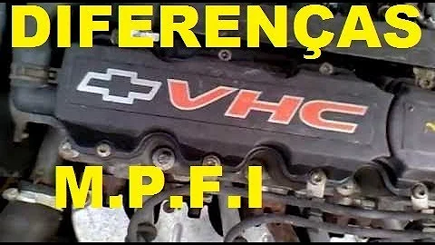 Como identificar motor VHC ou MPFI?