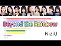 [NiziU] 虹の向こうへ (Beyond the Rainbow) | Bar chart race [Line Distribution]