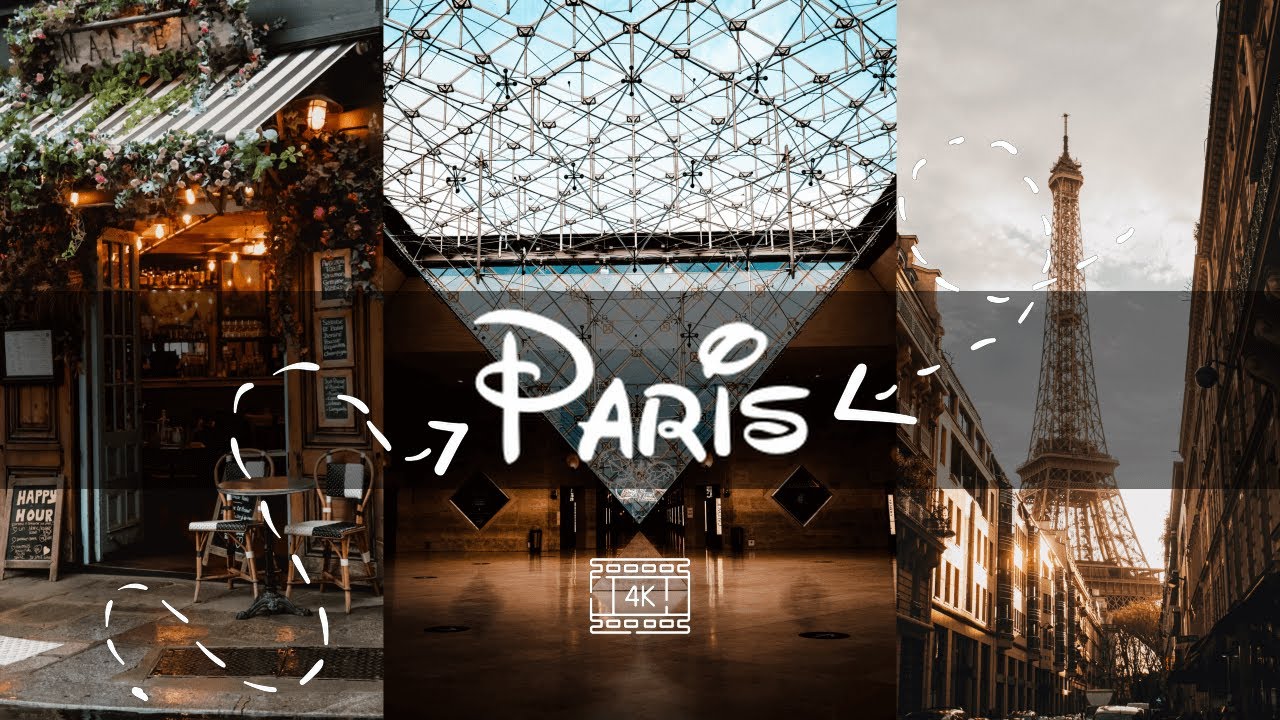 Paris walking tour, France 4K 🇫🇷 |  Paris 4K | Virtual vacation | Relaxation travel video