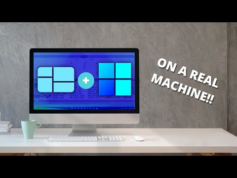 Dualbooting Windows 11 and Windows 1.0 on real hardware