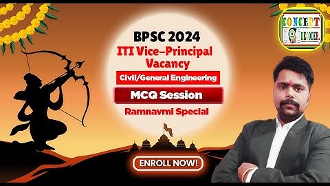 BPSC ITI Vice Principal vacancy || MCQ General Civil 17 April  |  #bpsc_iti_vice-principal_vacancy