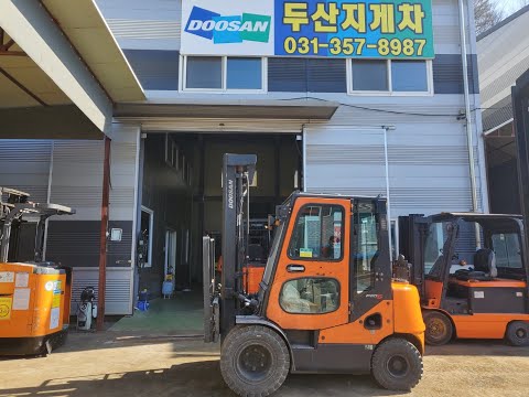   중고지게차 두산 2 5톤 중고 디젤지게차 D25S 5 Doosan S 2 5 Ton Used Diesel Forklift