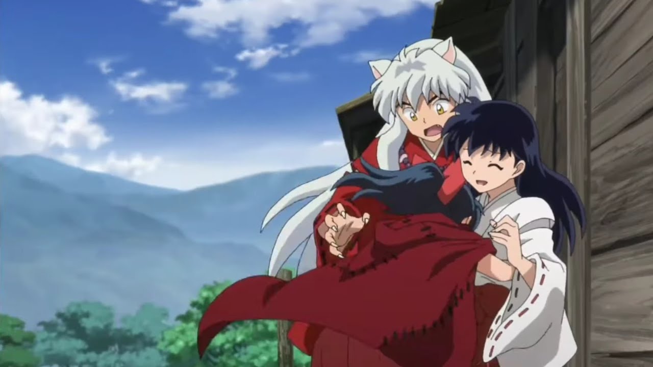 InuYasha & Yashahime - Hanyo No Yashahime.. ❤ Moroha, Setsuna and Towa  Moroha is the baby of Inuyasha and Kagome. Setsuna and Towa, the twins, are  the daughters of Sesshoumaru and Rin..