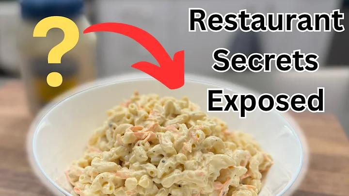 Best Hawaii Mac Salad Recipe | Hawaiian Plate Lunch Macaroni Salad