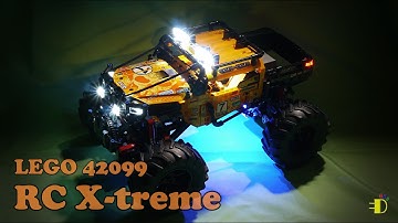 LEGO 42099 lighting install