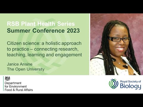 Janice Ansine | Plant Health Series: Summer Conference 2023