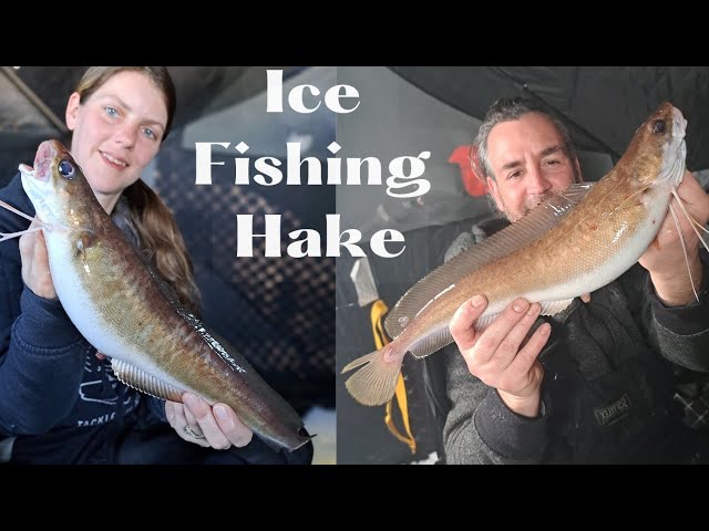 Ice Fishing, Kennebecasis River, New Brunswick, Canada