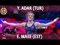 Yasemin Adar (TUR) vs Epp Maee (EST) - Final // European Championships 2022