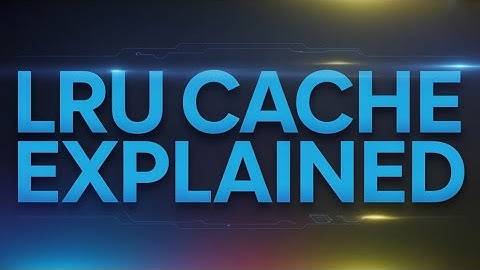 LRU Cache Using HashMap + Doubly Linked List