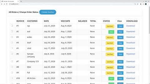 Django Invoice Generator | Promo Video | Free (OSS)