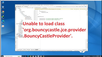 Unable to load class 