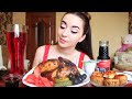 ХЕЙТЕРЫ , ЗАЧЕМ ОНИ ЭТО ДЕЛАЮТ ? / КУРИЦА ГРИЛЬ И СУШИ MUKBANG Ayka Emilly