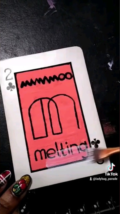 Painting My Fave K-Pop Albums: Mamamoo-Melting #kpop #kpopdiy #mamamoo #kpopfanart #moomoo