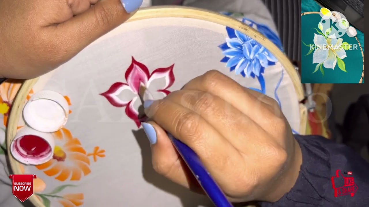 4th class hand painting