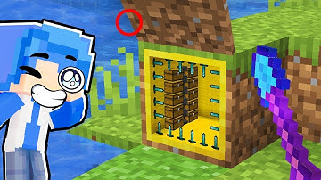 HUY NOOB PHÁT HIỆN VÀ ĂN TRỘM HẦM BÍ MẬT TRONG MINECRAFT 👤💰