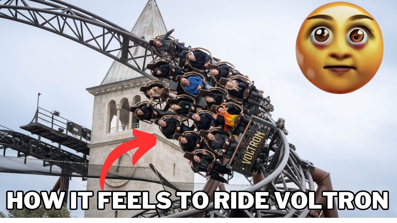 How It Feels To Ride Voltron | Voltron Europa Park POV