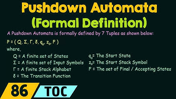 Pushdown-automaten (formele definitie)