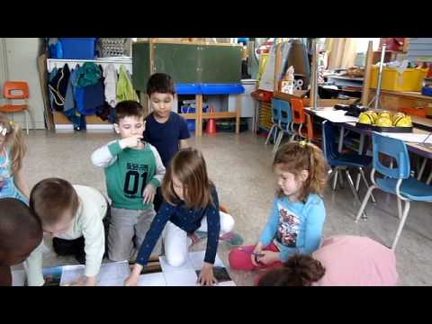 Classe de grande section de maternelle