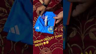 2023 Indian Cricket Team Jersey 🥳🥳 #shorts#viral#adidas #cricket#unboxing screenshot 4