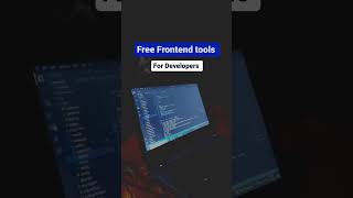 Best Free Frontend Tools Every Developer Needs 🚀