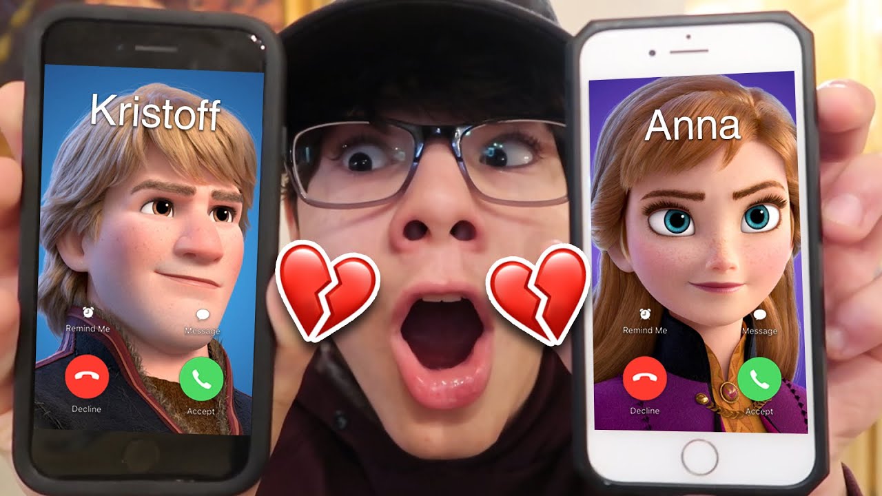 DO NOT CALL ANNA AND KRISTOFF (FROM FROZEN 2) AT THE SAME TIME!! *THEY ...