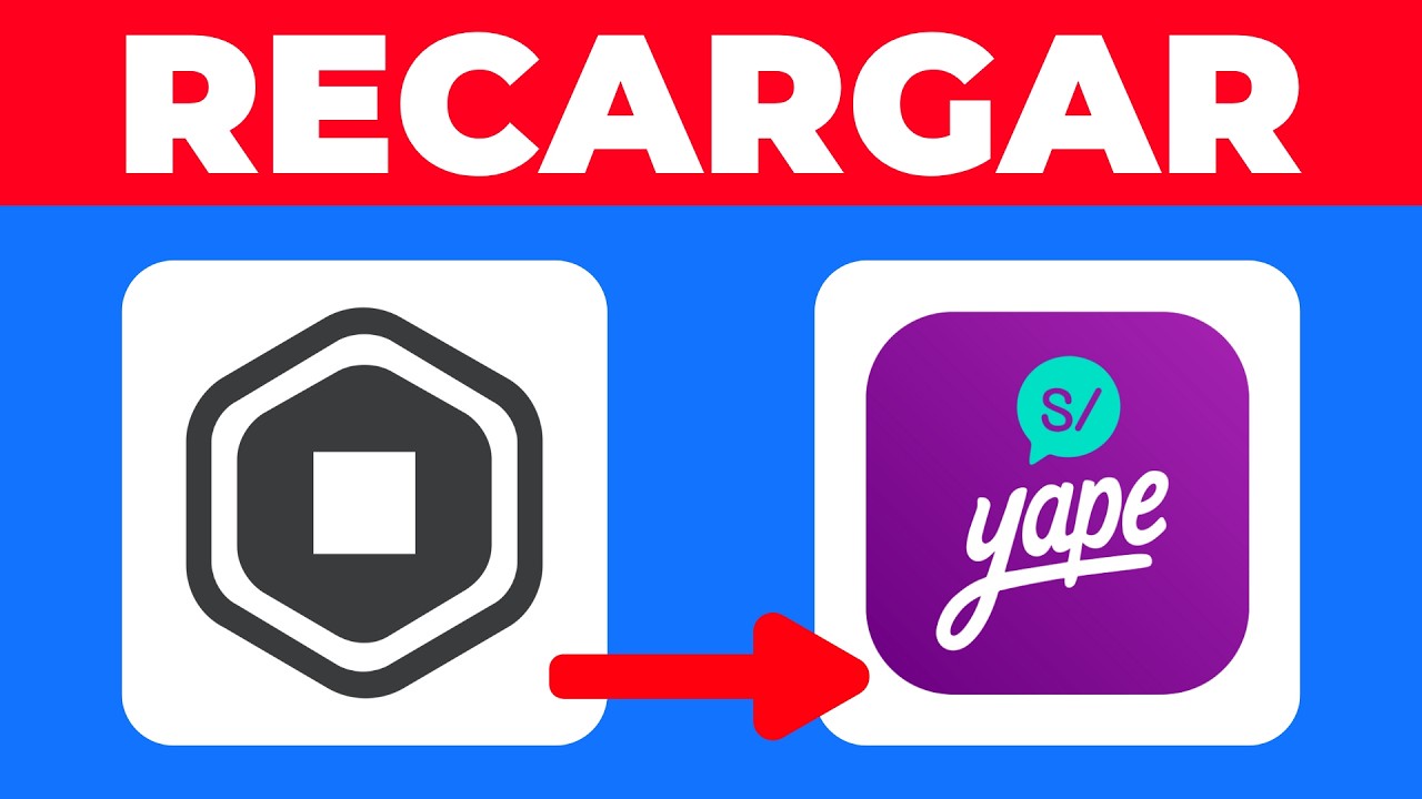 Recargar Robux Gratis Cómo RECARGAR ROBUX para ROBLOX con YAPE ACTUALIZADO (2026) Paso a Paso ...