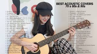 Timeless 70s 80s 90s Love Songs 🥰Acoustic Covers Female Vocal - I Dont Want Talk About It,Goodbye