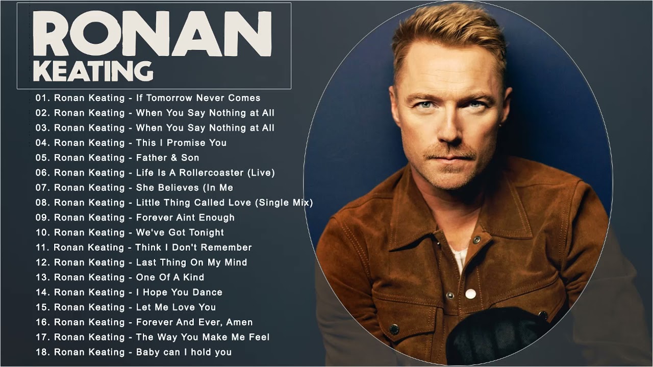 Ronan Keating Greatest Hist Full Album 2021 - Ronan Keating Best Songs Playlist 2021