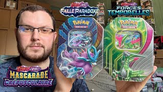 IL Y A DEJA DU EV06 DANS CES ITEMS ! Ouverture des Pokéboxs Choc Paradoxe (Vert-de-Fer/Serpente-Eau)