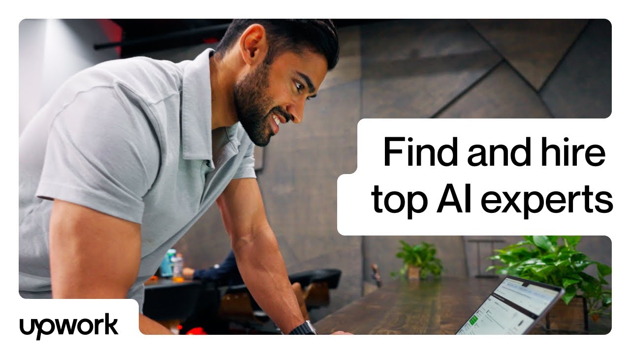 Upwork — Upwork — Find an LLM Developer (YouTube video ad)