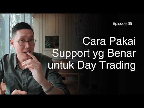 Cara Pakai Support yang Benar untuk Day Trading Saham | EP 35