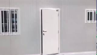 20ft flat pack container house with seperate toilet