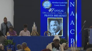 NAACP holds 40th annual Martin Luther King, Jr. Prayer Breakfast