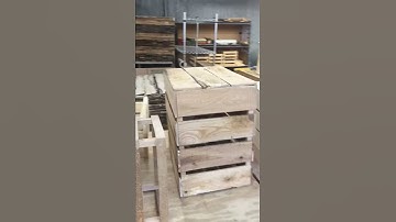 Wooden Crate Coffee Tables Oak and Pine by North Rustic Design