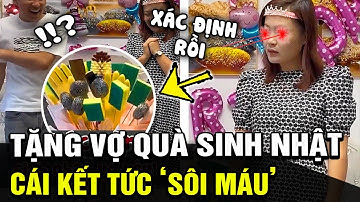 Bất ngờ chồng TẶNG QUÀ sinh nhật, chị vợ NGÃ NGỬA khi thấy món quà và cái kết ĐIÊN TIẾT | TB Trends