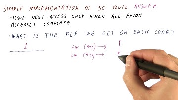 Simple Implementation of SC Quiz Solution - Georgia Tech - HPCA: Part 6