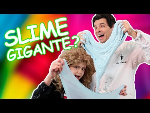 SLIME GIGANTE - SERÁ QUE DEU CERTO?