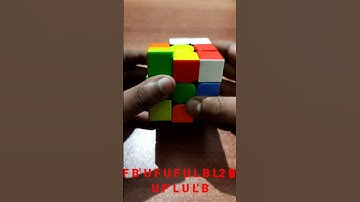 Twisted Peak Pattern on 3x3 Rubik