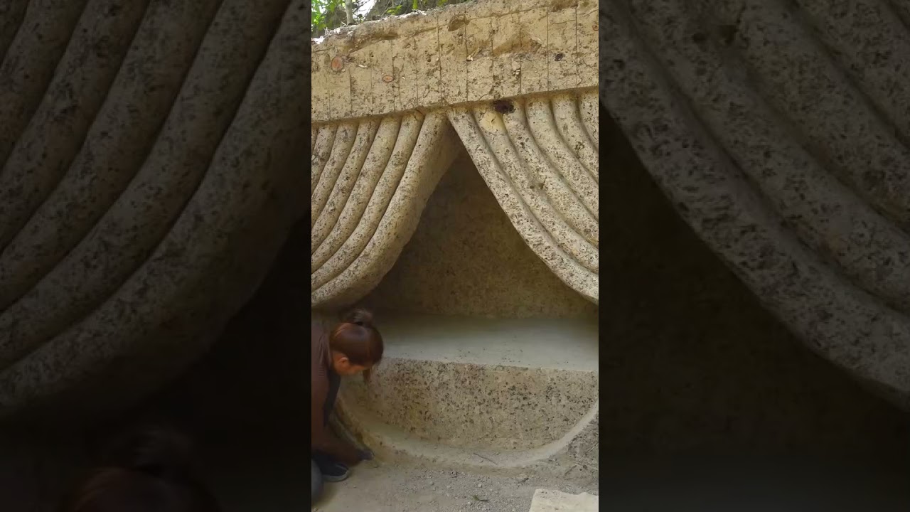 Girl Live Off Grid Built The Most Beautiful Underground Home Shelter in the Wood using Ancient Skil