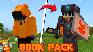 This Texture Pack Makes Me Immortal in any Minecraft SMP | I AM KOPI 800k Texture pack Release🔥