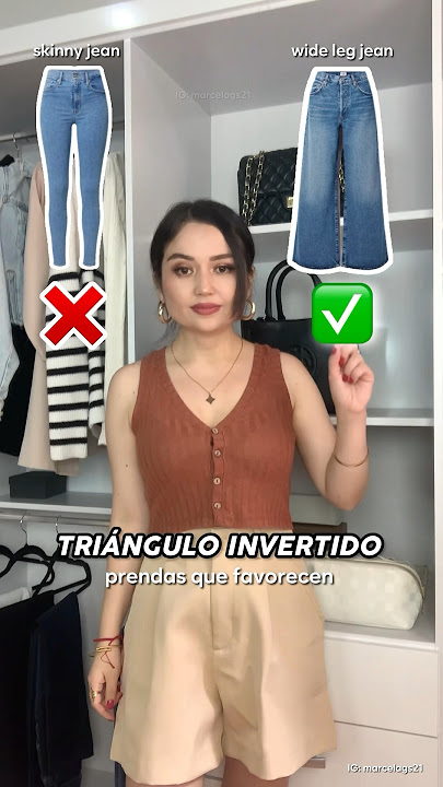 CÓMO VESTIR CUERPO TRIÁNGULO INVERTIDO 😱✅💖 TIPS DE MODA