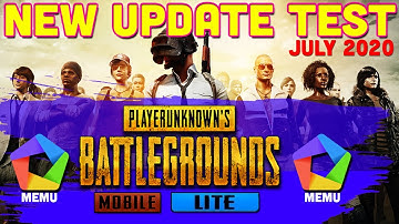 PUBG Mobile LITE New Update Test in MeMu Player Emulator - Solo Vs Squad Battle Royal Chicken Dinner