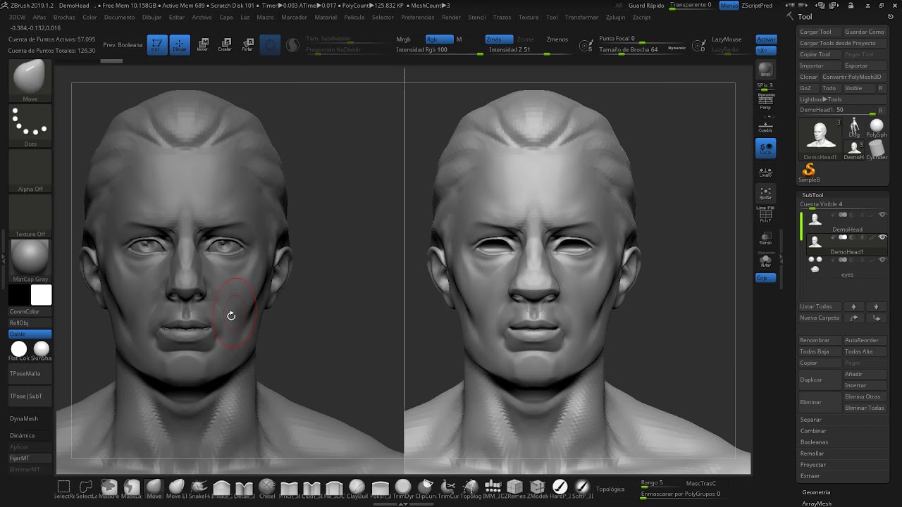 takinf multiple screen shots in zbrush