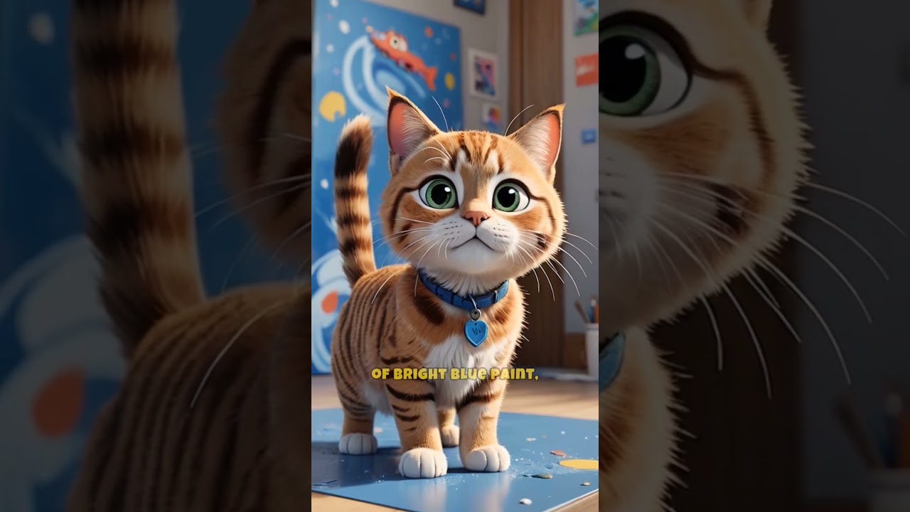 Bella the Artistic Cat   