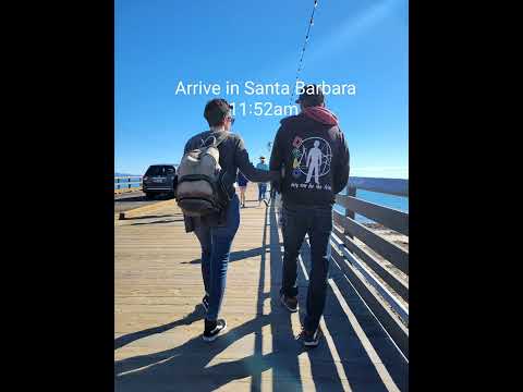 Amtrak Pacific Surfliner Day Trip. Fullerton, CA to Santa Barbara, CA and back.