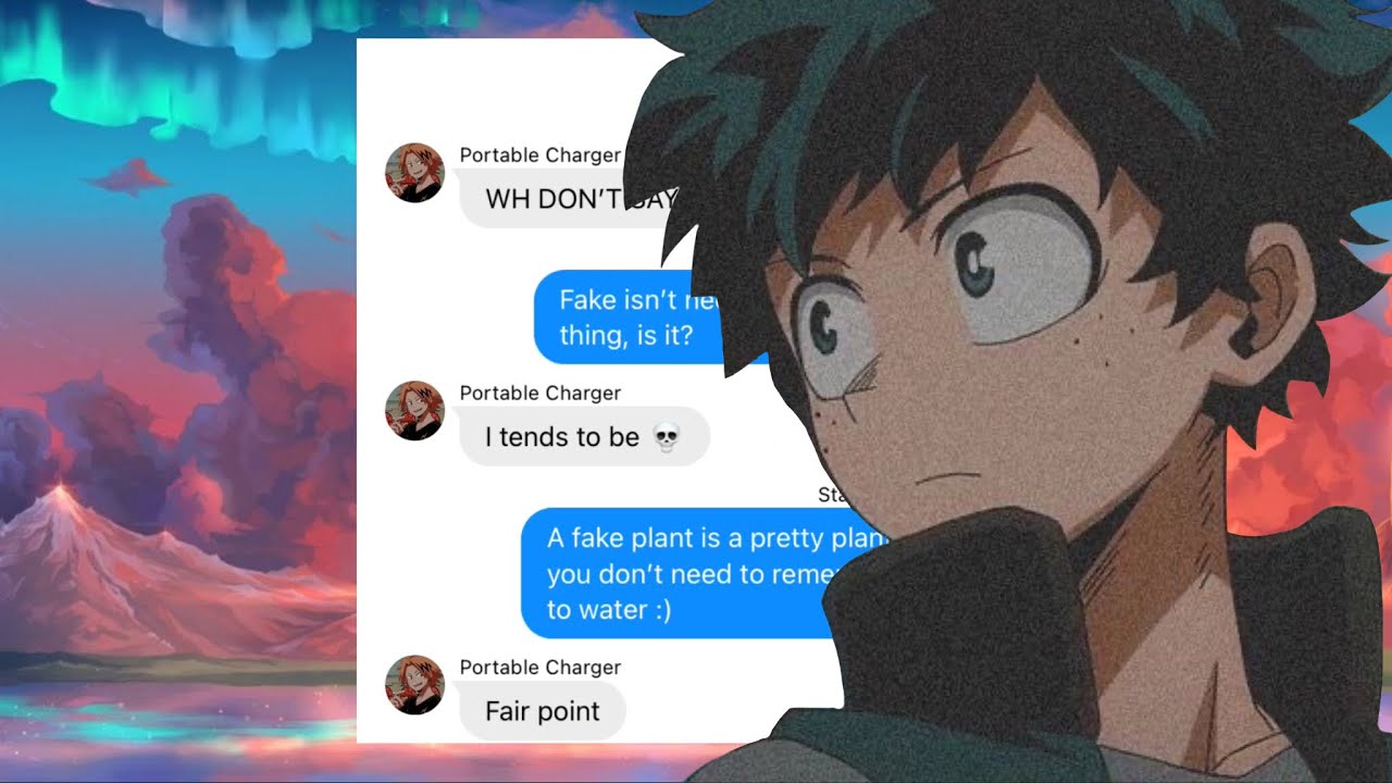 Midoriya’s turn! ||’Brutal’ by Olivia Rodrigo|| BNHA/MHA lyric prank|| U squad AU||